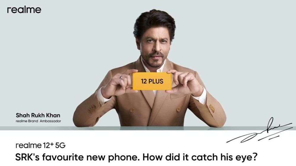 Realme 12, Realme 12+, Shah Rukh Khan, Realme Smartphones